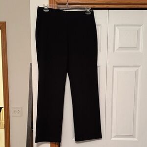 Eileen Fisher Black Knit Trousers